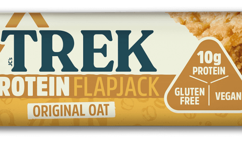Trek Cereal bar with vegan claim, by 