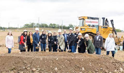 Barry Callebaut colleagues and groundbreaking attendees