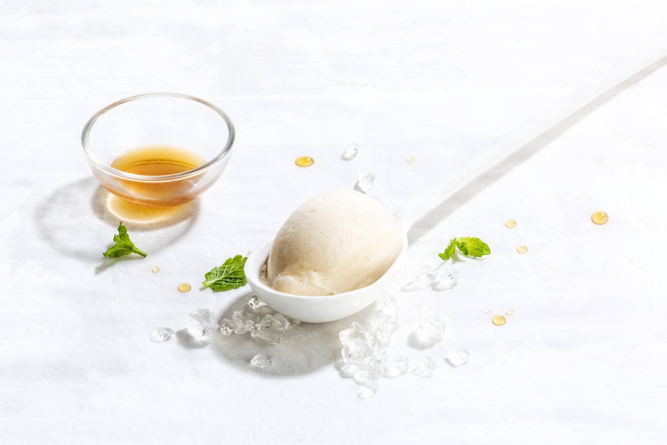 cacaofruit sorbet