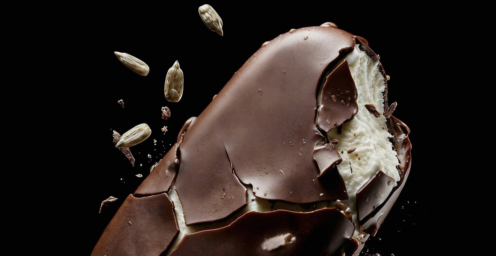 Ice cream coating