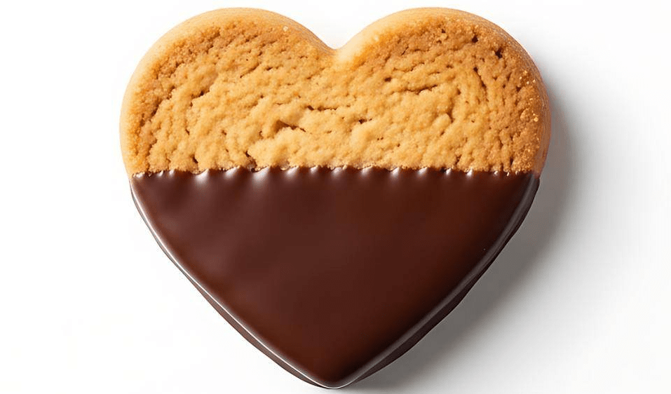 heart biscuit